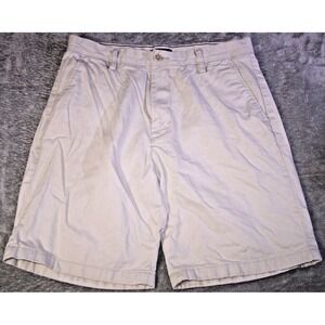 Nautica‎ Shorts Men's 31X8 Classic Fit Khaki Bermuda Chino Pre-Owned